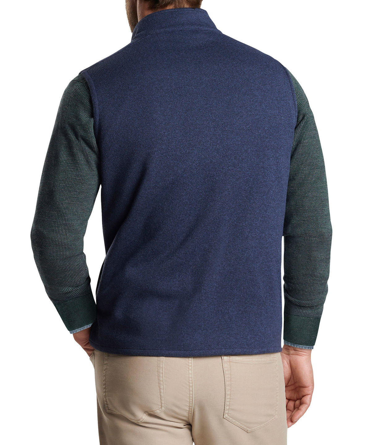 Peter Millar Sweater Fleece Vest, Men's Big & Tall