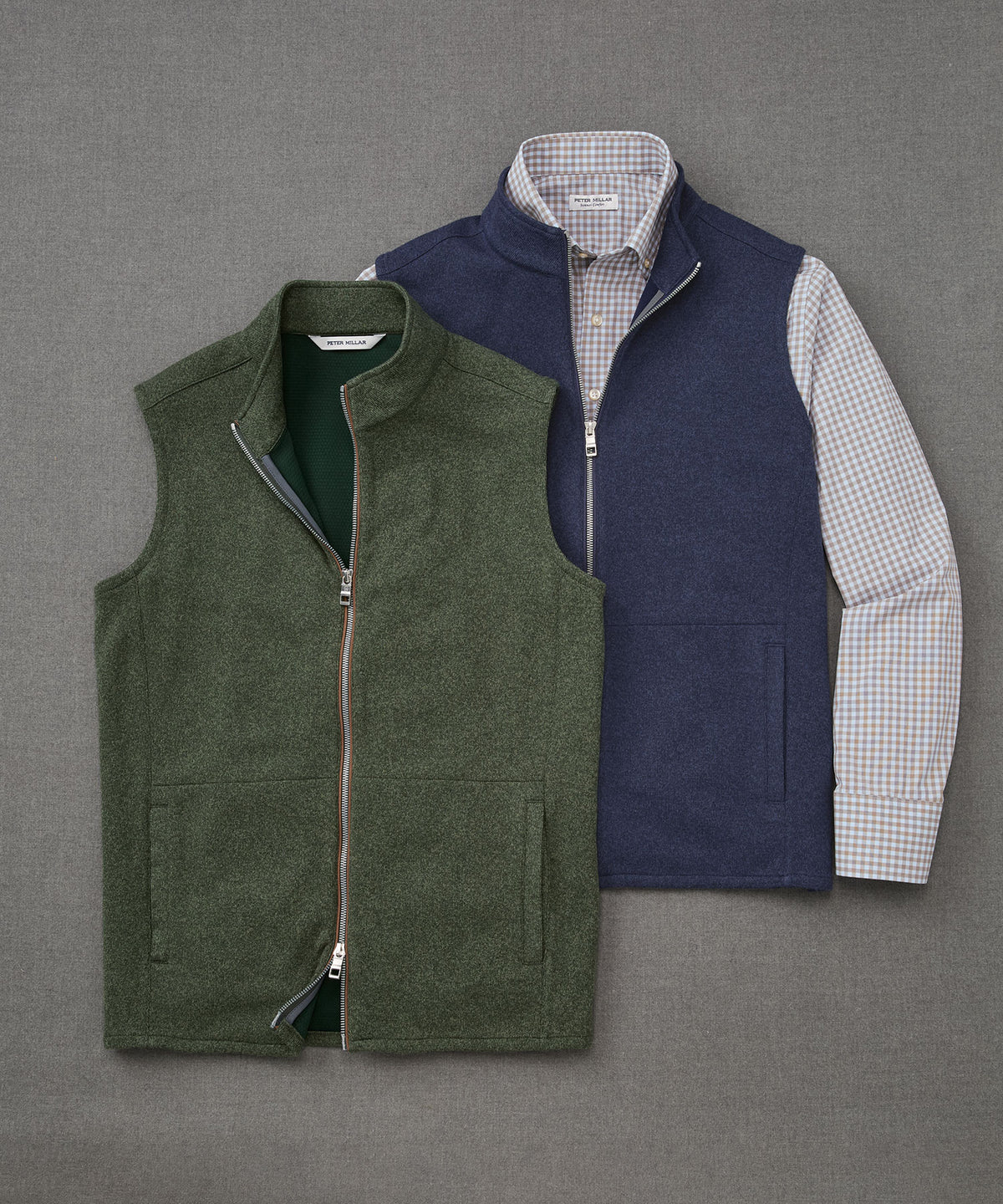 Peter Millar Sweater Fleece Vest, Men's Big & Tall