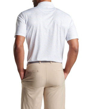 Peter Millar Short Sleeve 'Sand trapped' Print Jersey Polo Knit Shirt