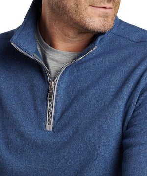 Peter Millar Pullover Sweater Fleece Quarter Zip