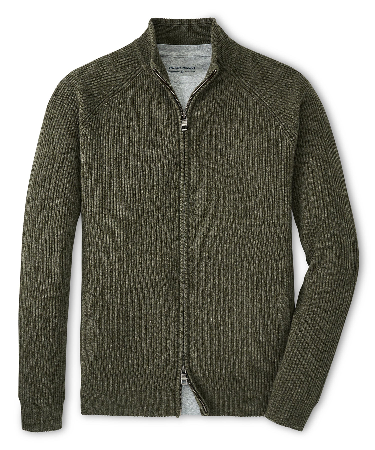 Peter Millar buy cotton Kashmir men’s size medium cardigan sweater