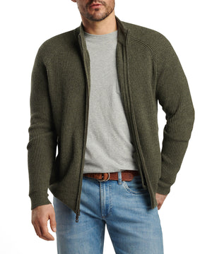 Peter Millar Crescent Full Zip Pullover Sweater