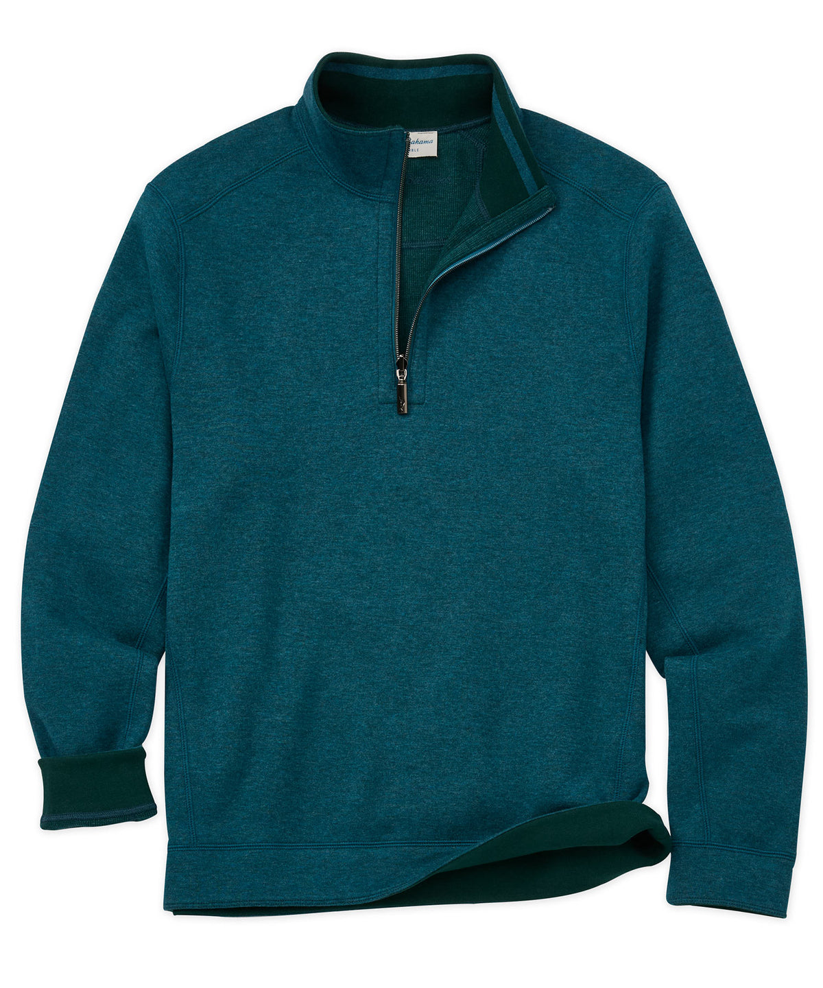 Tommy Bahama Long Sleeve Flip Coast Half-Zip Pullover, Men's Big & Tall