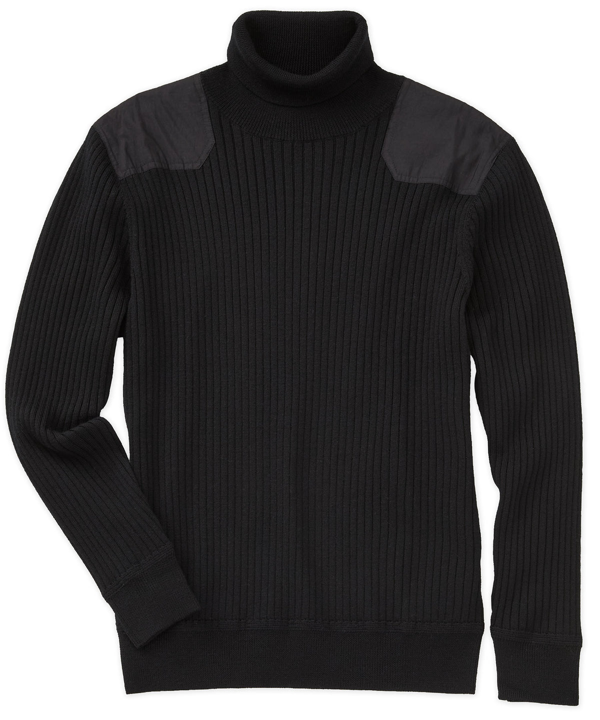 Westport Black Military Turtleneck Sweater Westport Big Tall