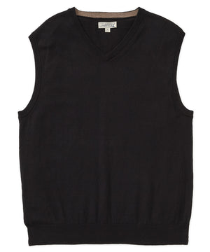 Westport Lifestyle Classic Cotton Cashmere V-Neck Vest