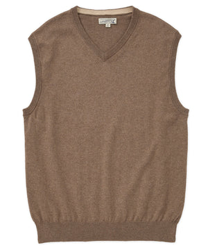 Westport Lifestyle Classic Cotton Cashmere V-Neck Vest