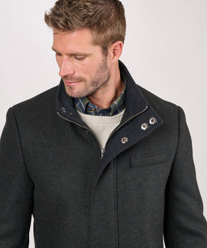 Hart Schaffner Marx Twill Car Coat