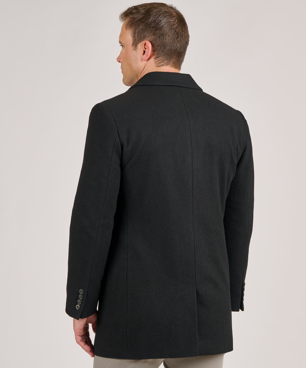 Hart Schaffner Marx Modern Overcoat, Men's Big & Tall