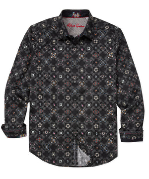 Robert Graham Long Sleeve 'Buena Vista' Print Sport Shirt