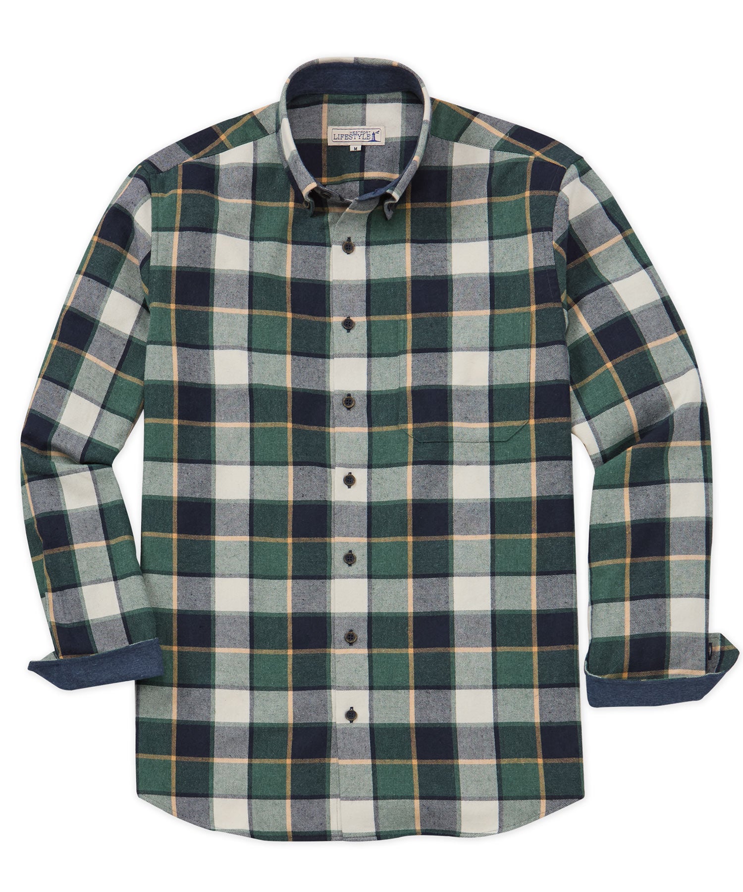 Big and tall flannel shirt best sale