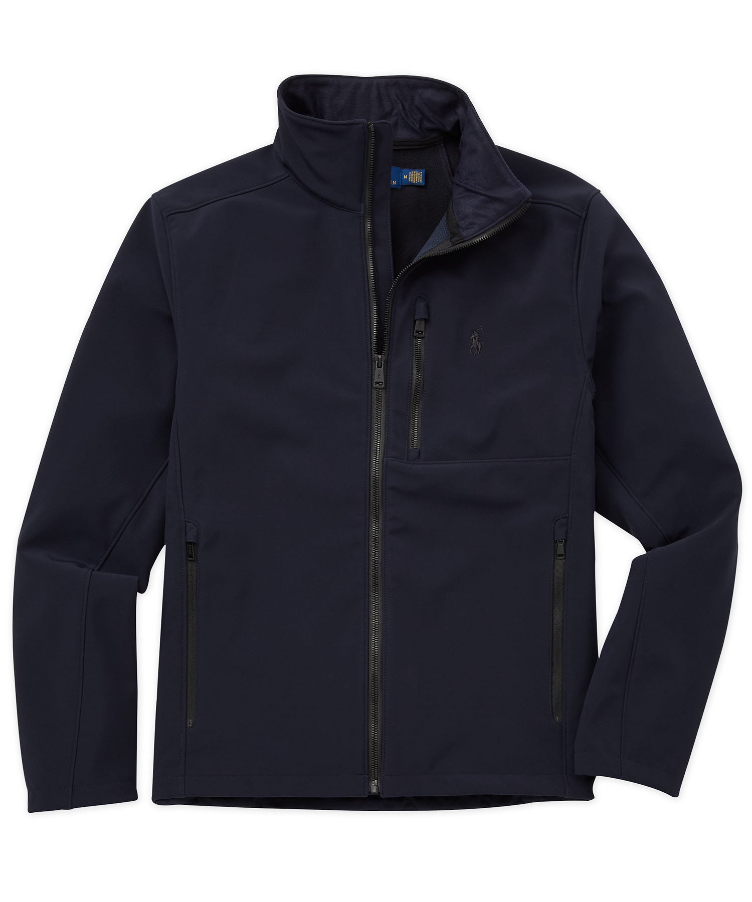 Navy polo jacket hotsell