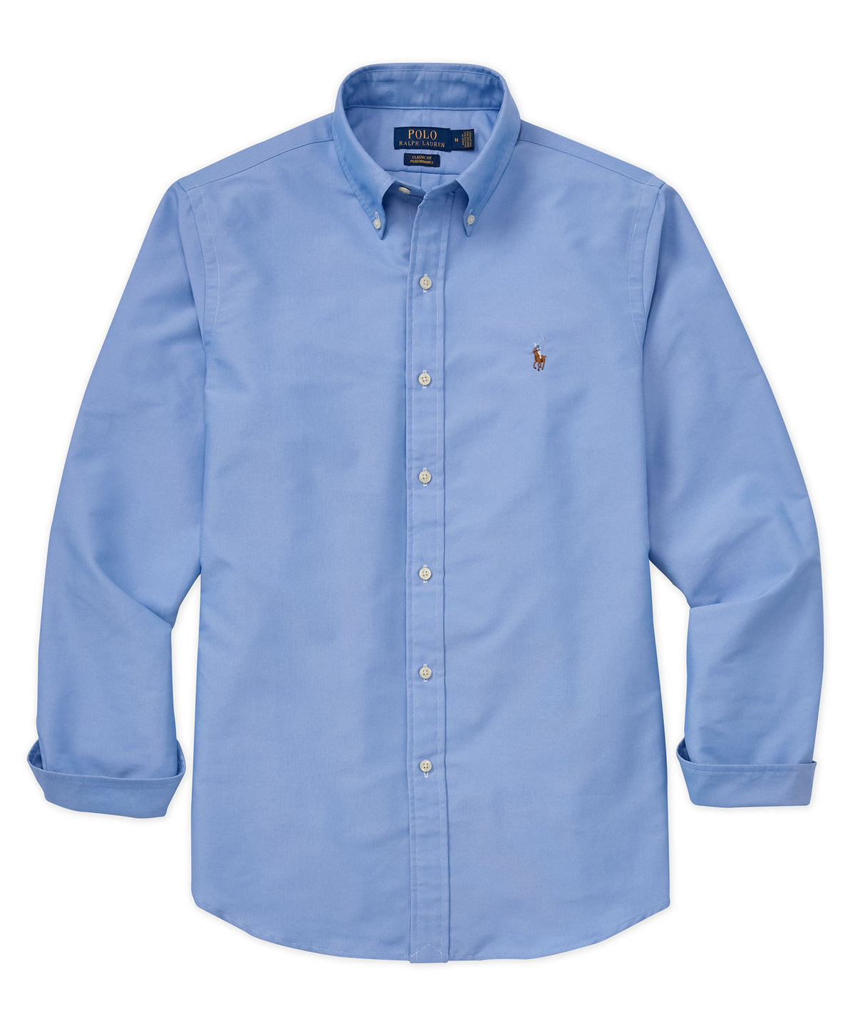 Polo Ralph Lauren Long Sleeve Button Down Collar Performance Sport Shirt, Men's Big & Tall