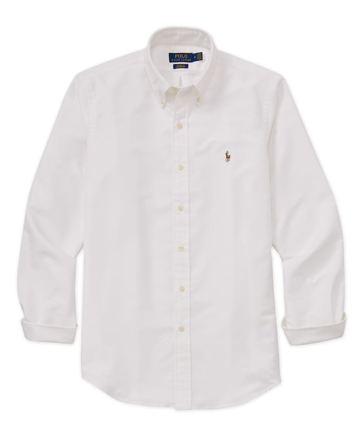 Polo Ralph Lauren Long Sleeve Button Down Collar Performance Sport Shirt, Men's Big & Tall