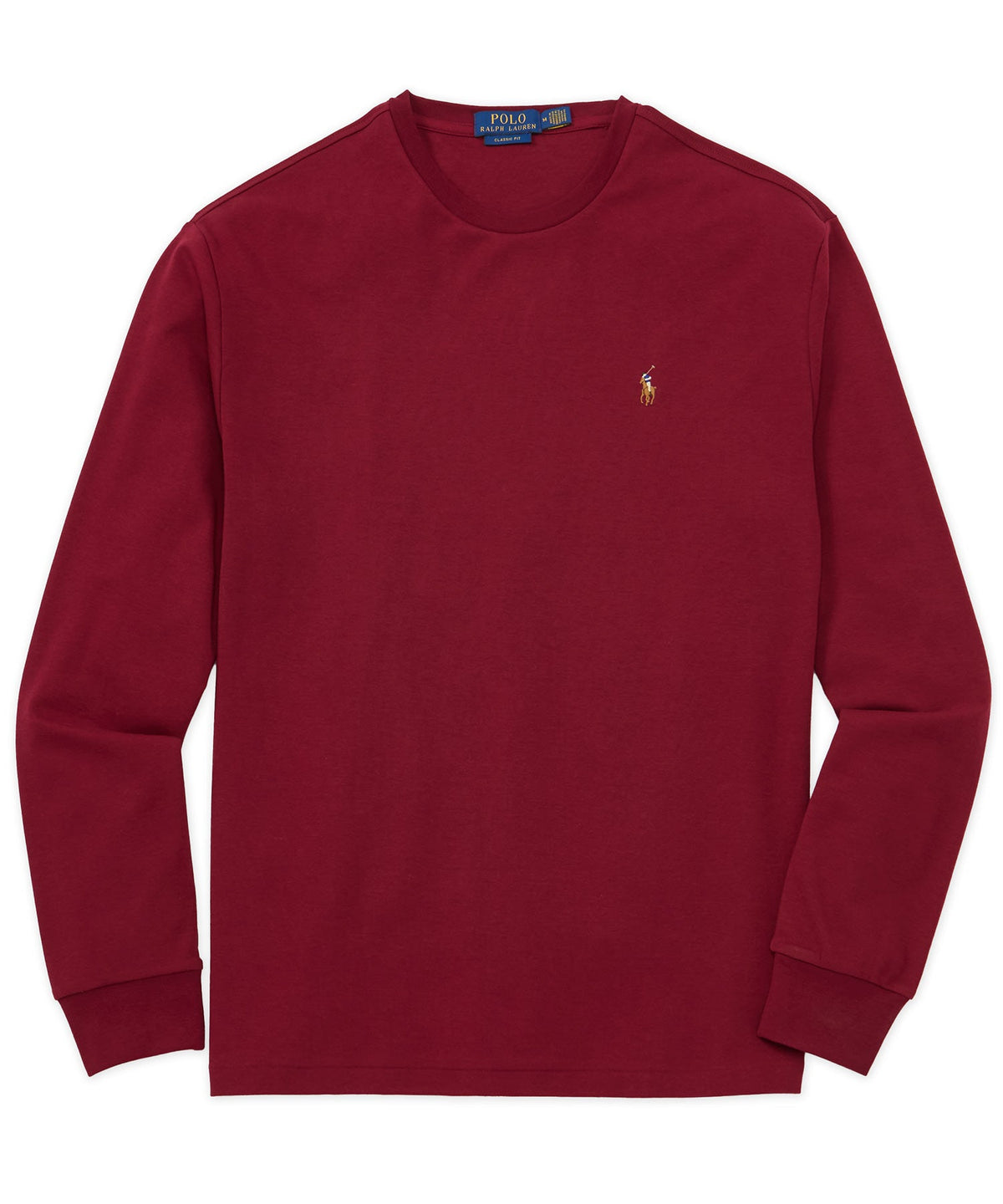 Polo Ralph Lauren Long Sleeve Soft Touch Cotton T-Shirt, Men's Big & Tall