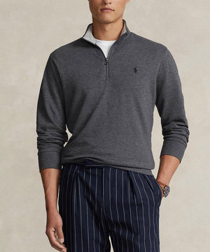 Polo Ralph Lauren Luxury Jersey Half-Zip Pullover