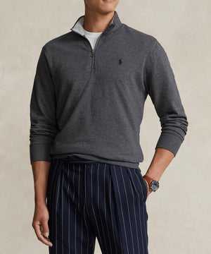 Polo Ralph Lauren Luxury Jersey Half-Zip Pullover