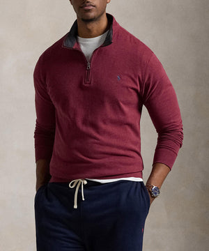 Polo Ralph Lauren Luxury Jersey Half-Zip Pullover