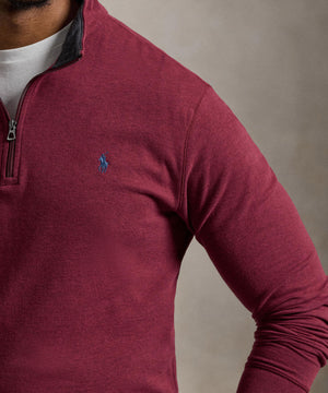 Polo Ralph Lauren Luxury Jersey Half-Zip Pullover