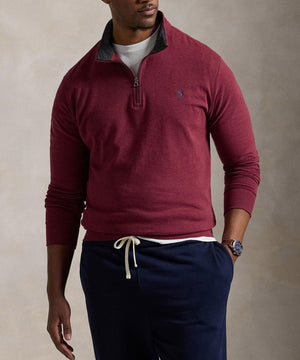 Polo Ralph Lauren Luxury Jersey Half-Zip Pullover