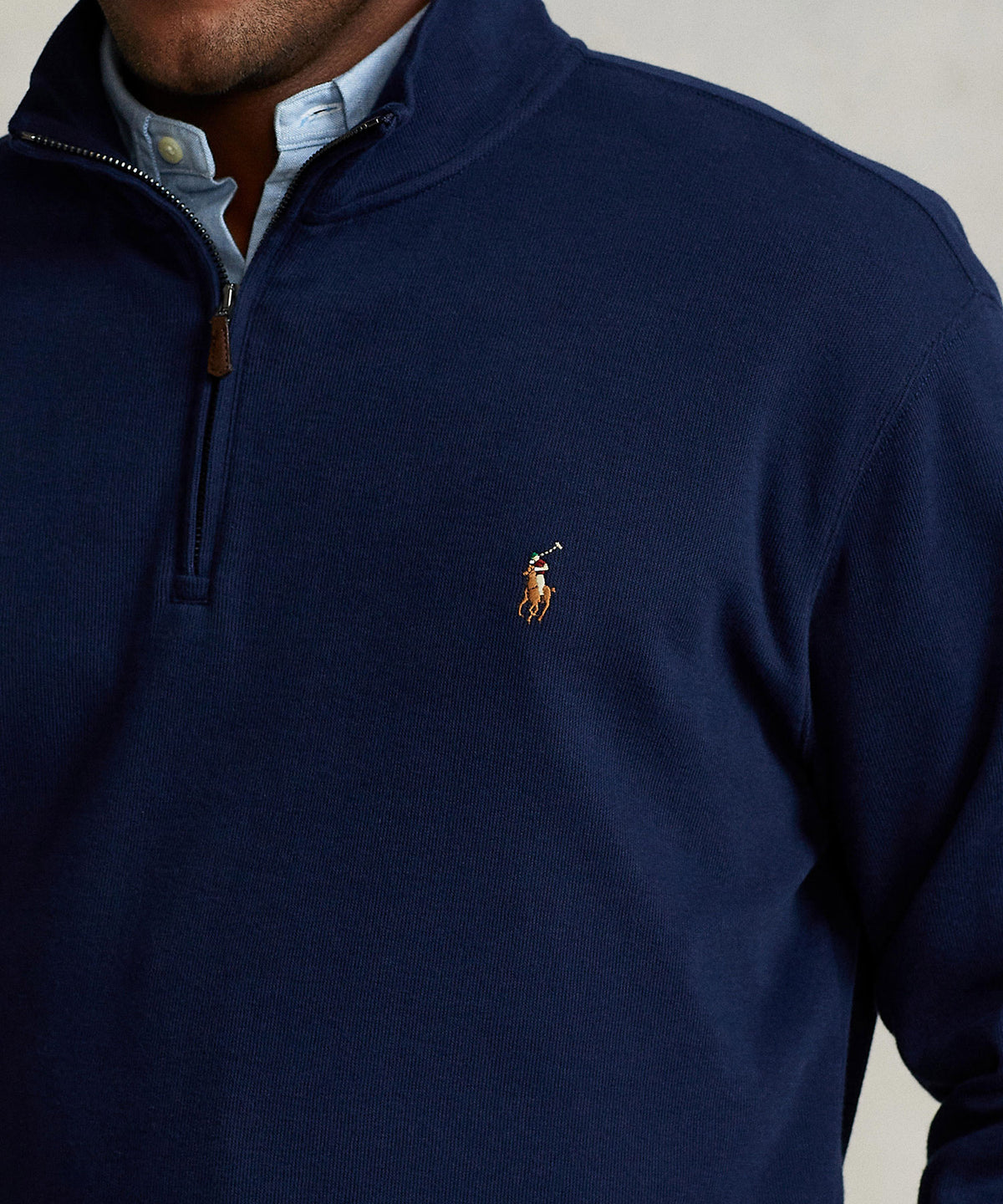 Polo Ralph Lauren Estate Rib Half-Zip Pullover, Men's Big & Tall