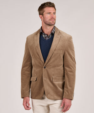 Westport Black Corduroy Sport Coat