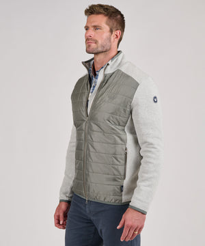 Holebrook Sweden Peder Zip-Front Quilted Windproof Jacket