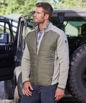 Holebrook Sweden Peder Zip-Front Quilted Windproof Jacket