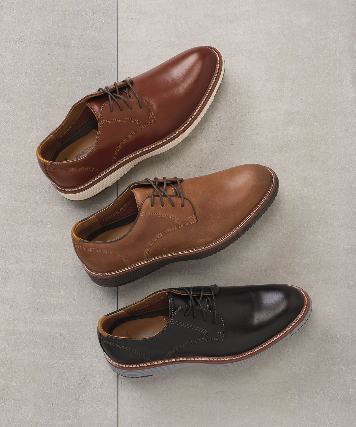 Johnston & Murphy Plain Toe Shoe, Men's Big & Tall