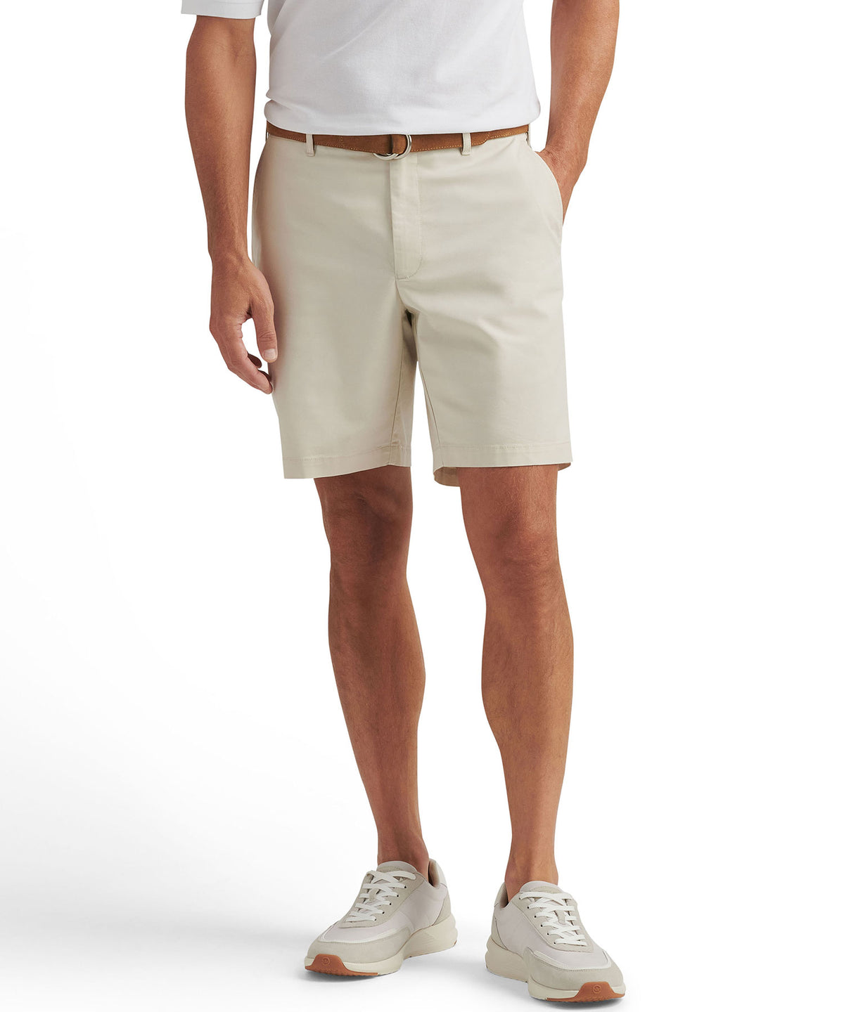 Peter Millar Crown Comfort Flat Front Short, Men's Big & Tall