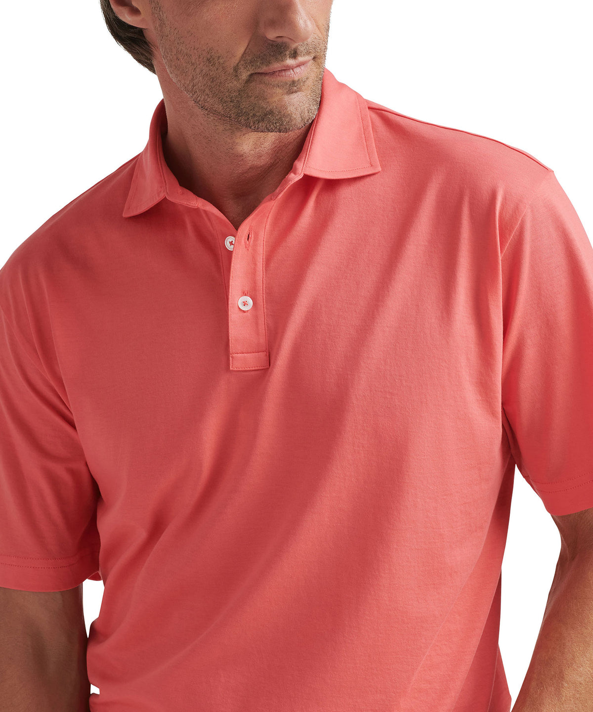 Peter Millar Short Sleeve Crown Comfort Polo Knit Shirt, Men's Big & Tall