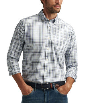 Peter Millar Long Sleeve Button Down Collar Calgary Sport Shirt