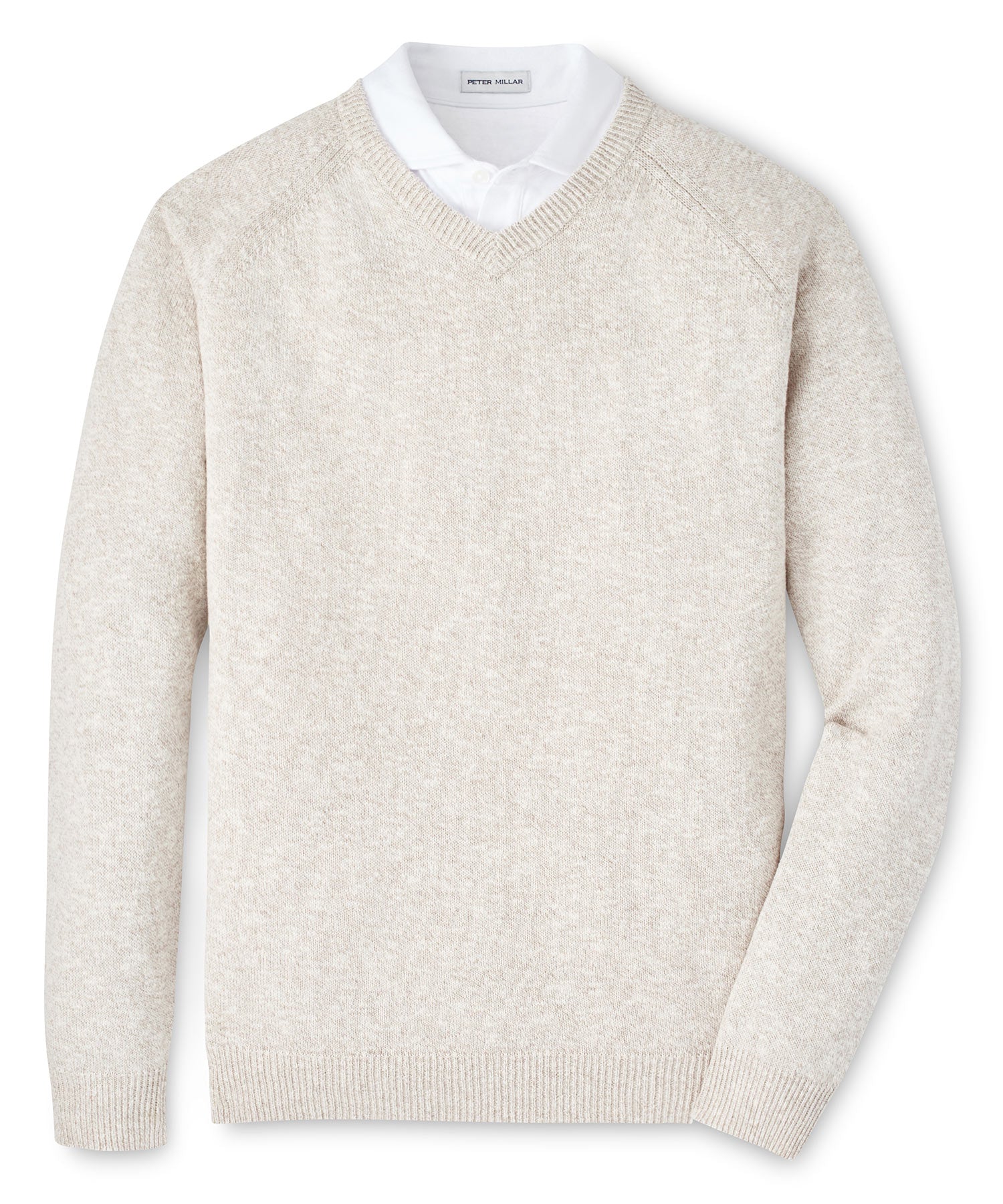 Peter Millar Montauk Cotton Blend V-Neck Sweater