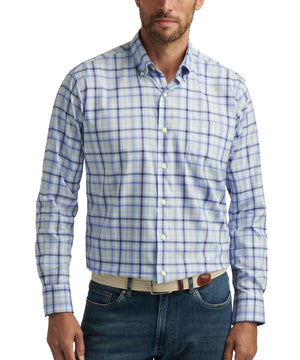 Peter Millar Long Sleeve Button Down Collar Chambly Sport Shirt