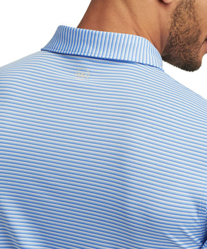 Peter Millar Short Sleeve Linden Stripe Polo Knit Shirt