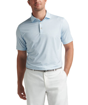 Peter Millar Short Sleeve Vega Performance Print Polo Shirt