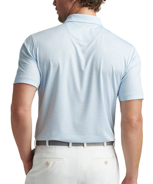 Peter Millar Short Sleeve Vega Performance Print Polo Shirt