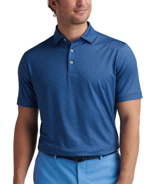 Peter Millar Short Sleeve Castelina Performance Print Polo