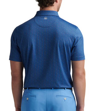 Peter Millar Short Sleeve Castelina Performance Print Polo