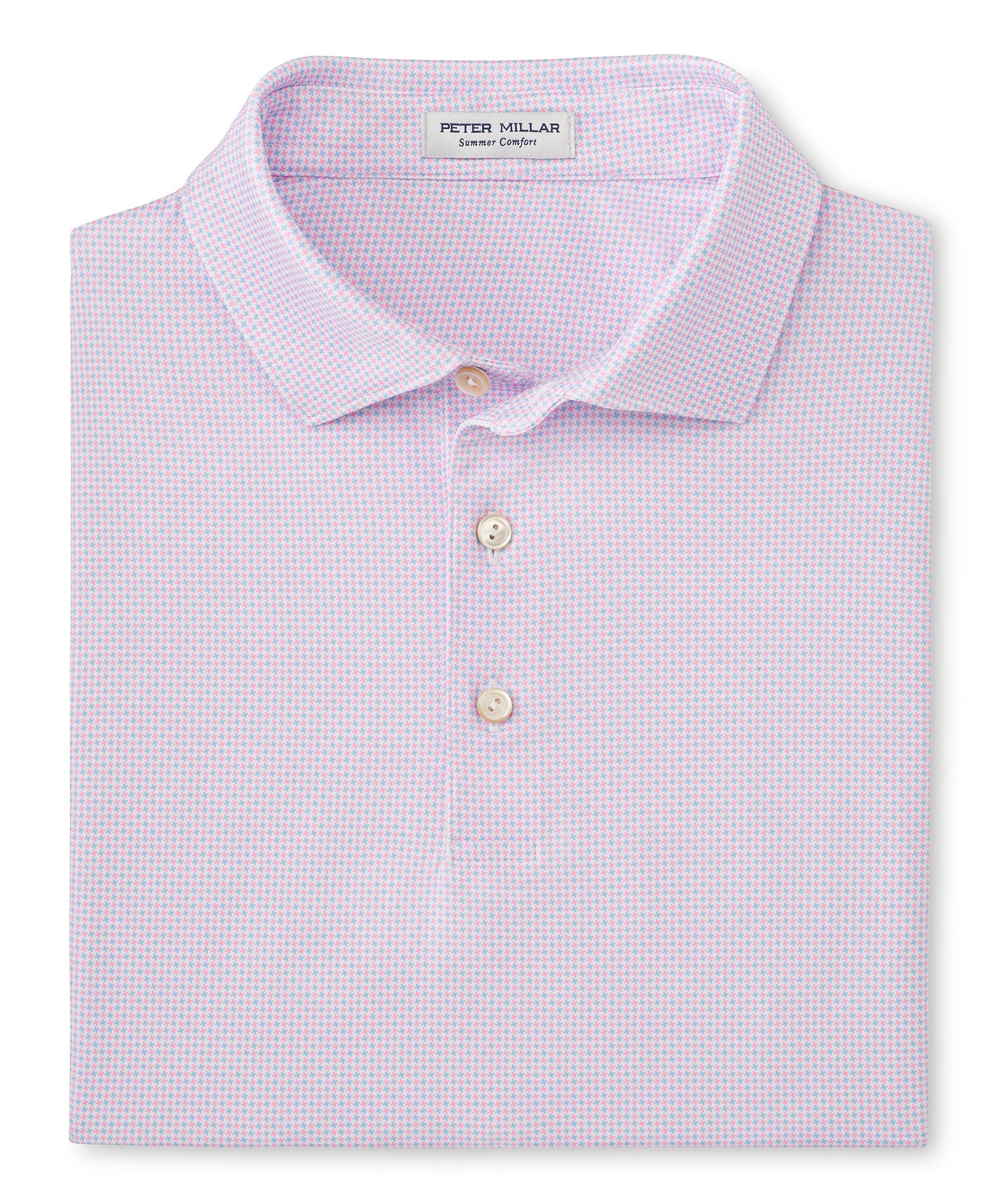 Peter Millar Short Sleeve Phoenix Performance Print Polo Shirt