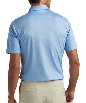 Peter Millar Short Sleeve Shake It Up Performance Print Polo Knit Shirt