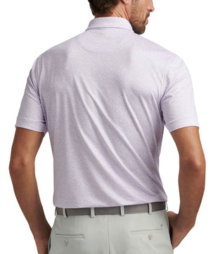 Peter Millar Shirt Sleeve Getaway Performance Print Polo Knit Shirt