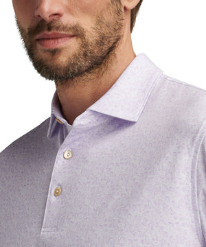 Peter Millar Shirt Sleeve Getaway Performance Print Polo Knit Shirt