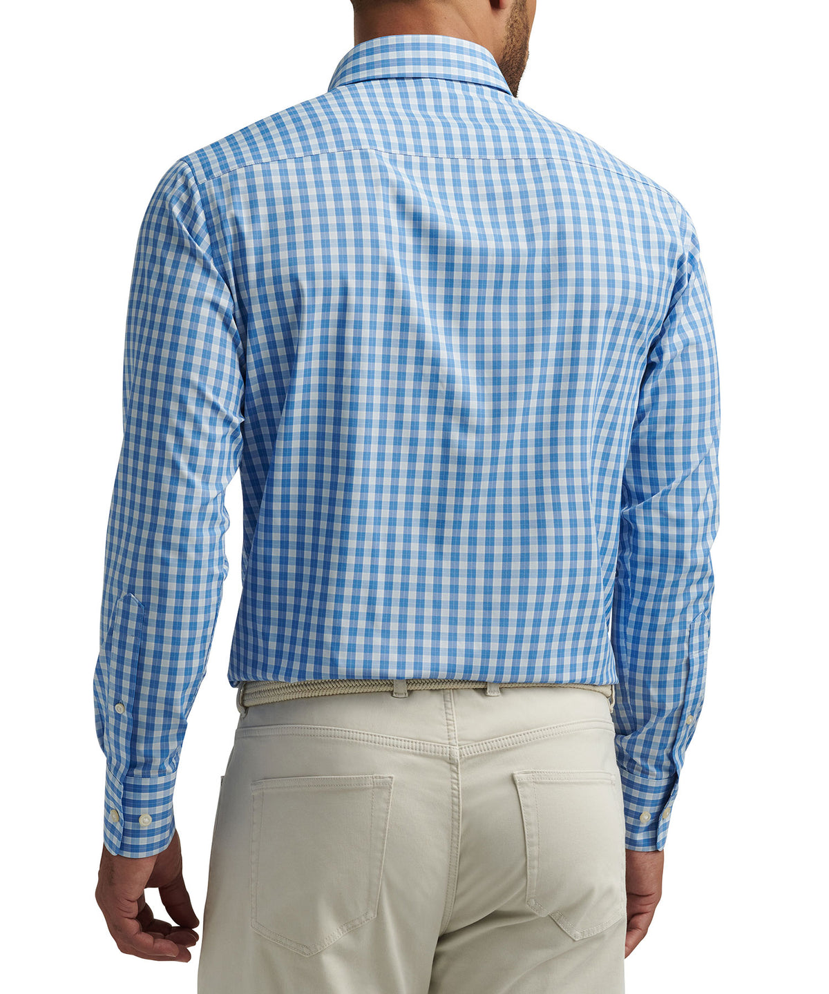 Peter Millar Long Sleeve Leven Sport Shirt, Men's Big & Tall