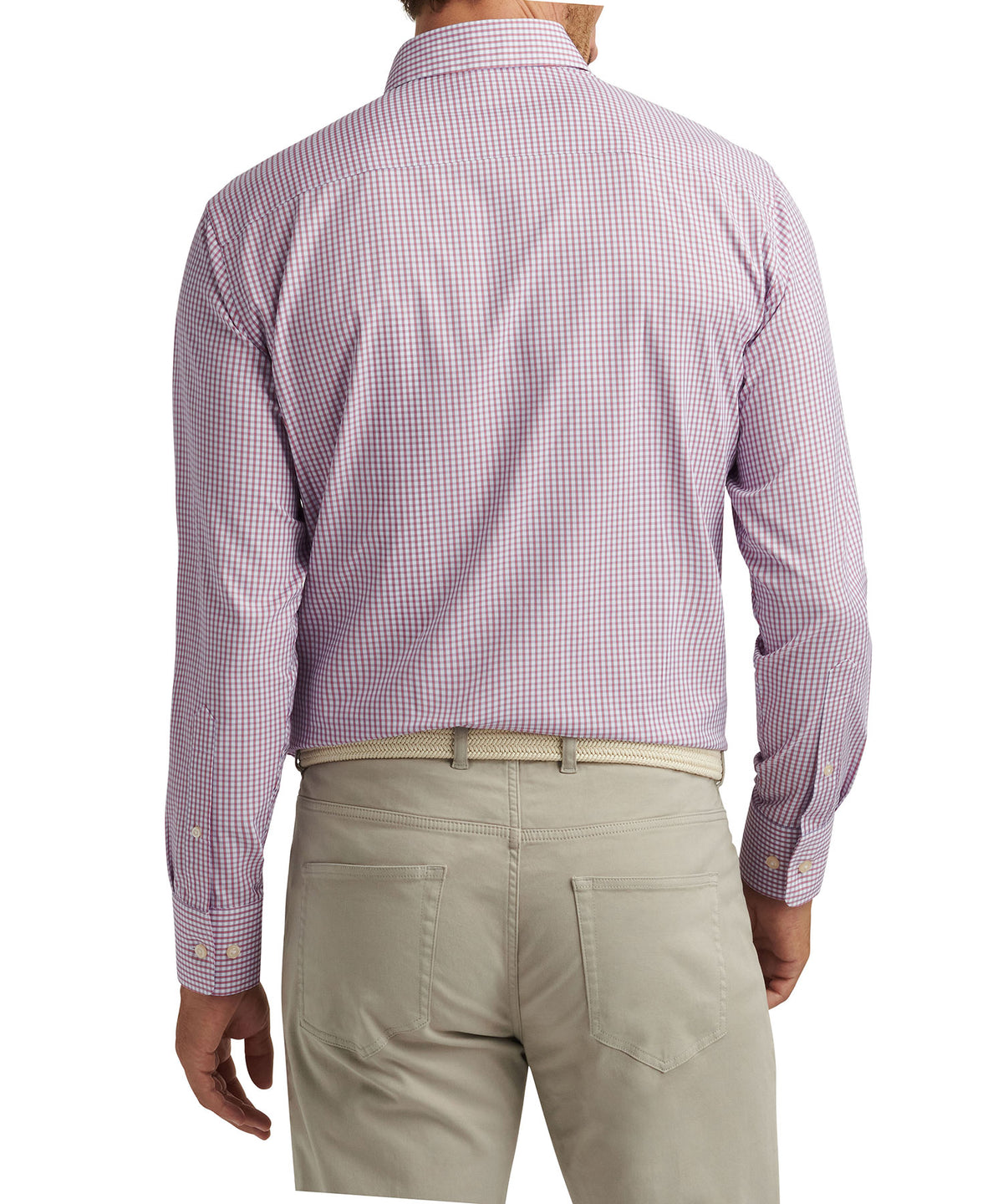 Peter Millar Long Sleeve Derwent Sport Shirt, Men's Big & Tall