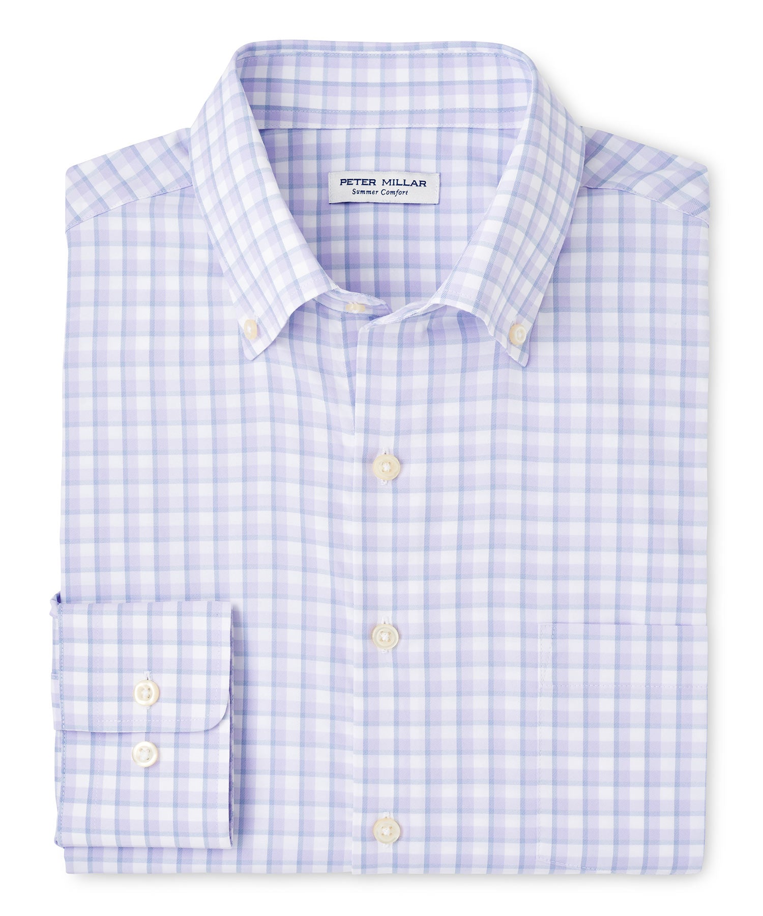 Peter Millar Long Sleeve Whissle Sport Shirt