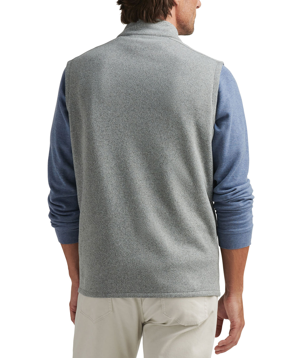 Peter Millar Sweater Fleece Vest, Men's Big & Tall