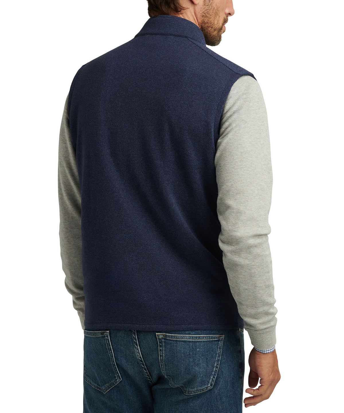 Peter Millar Sweater Fleece Vest, Men's Big & Tall