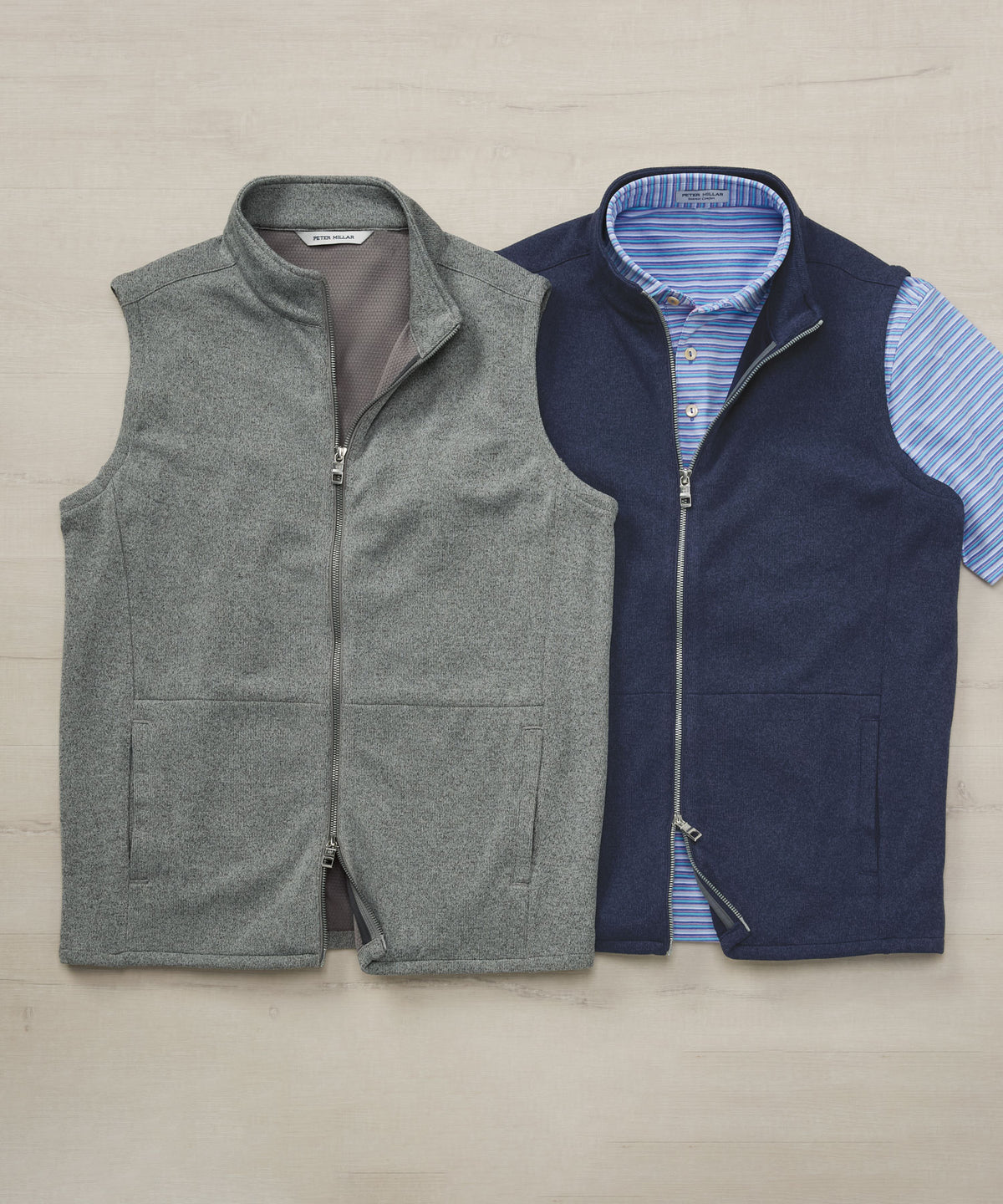 Peter Millar Sweater Fleece Vest, Men's Big & Tall