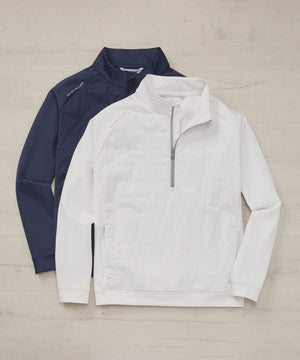 Peter Millar Weld Hybrid Half Zip Pullover