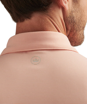 Peter Millar Short Sleeve Jubilee Stripe Polo Knit Shirt